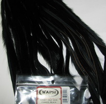 Rabbit Half Skin  zonker  black 1/2 ����� ������� ��������� �� ������� (������) Wapsi